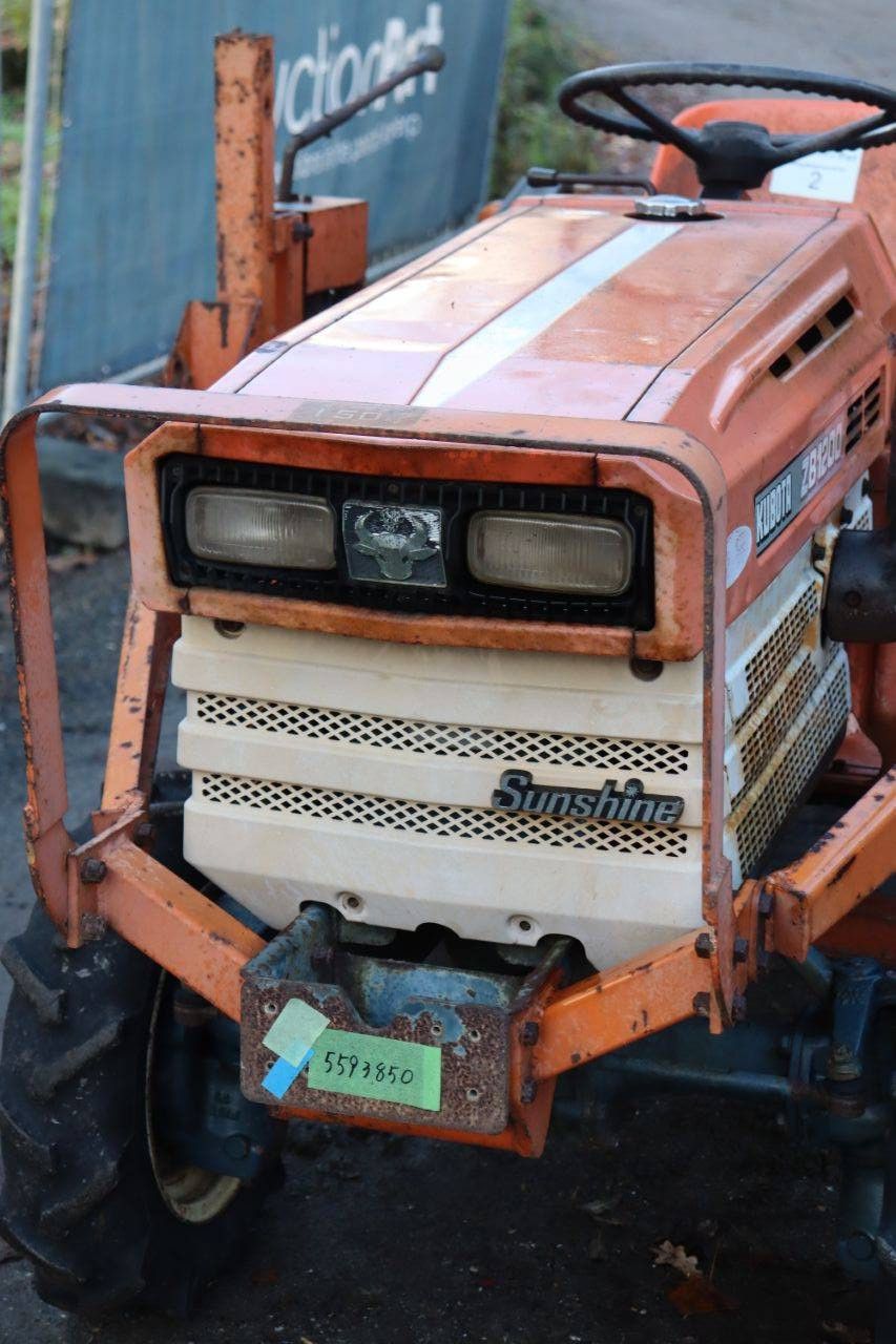 Minitractor met grondfrees Kubota ZB1200 Diesel