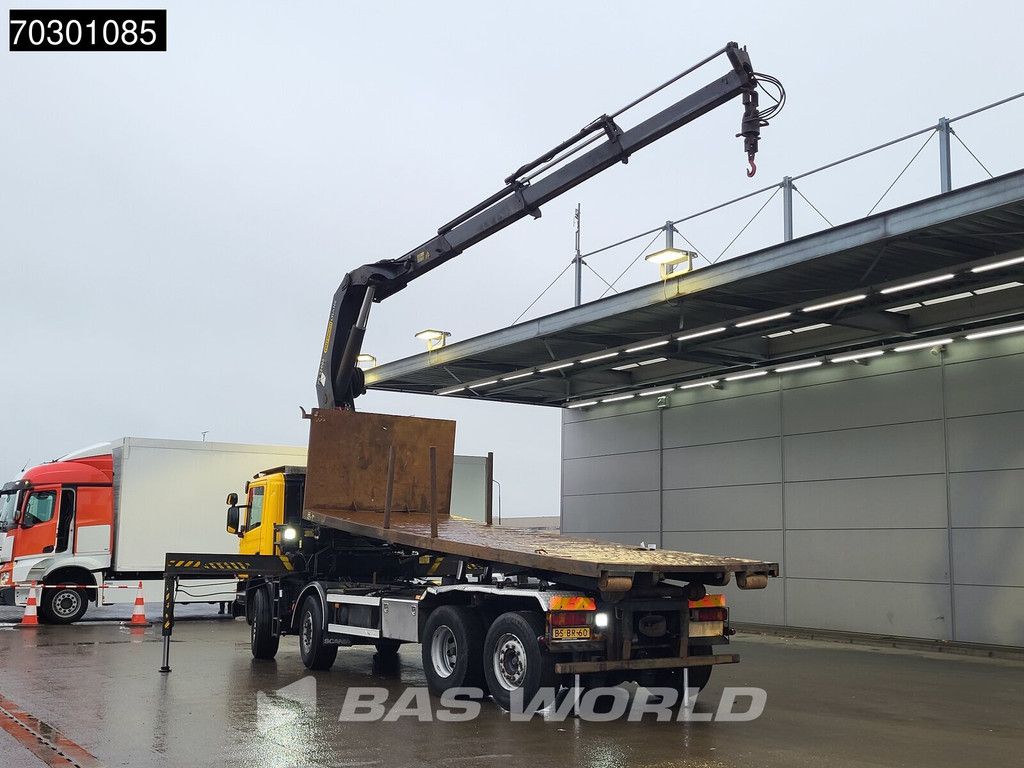 Scania P380 8X2 Palfinger PK32080 Crane Kran cable system Automatic Euro 3