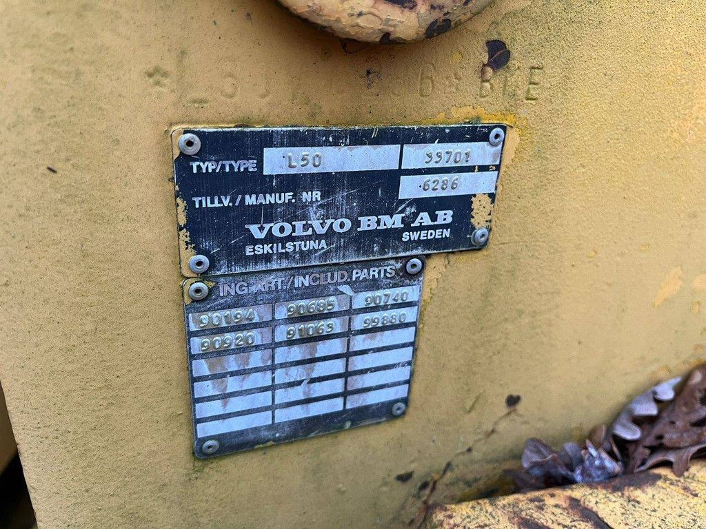 Wiellader Volvo BM L50 Diesel 66kW