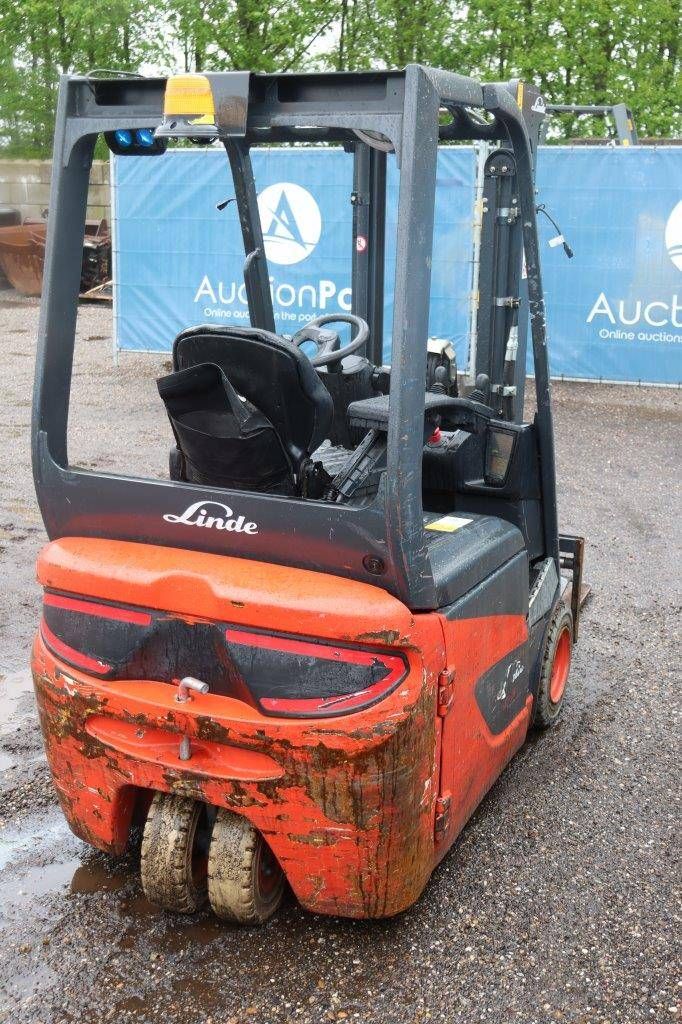 Forklift Linde E16C Electric 1600kg 3.95m 2019