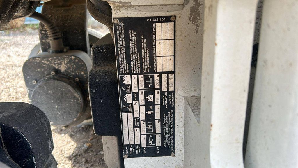 Manitou ME 316 Electric Forklift 1600kg 4.5m 2009