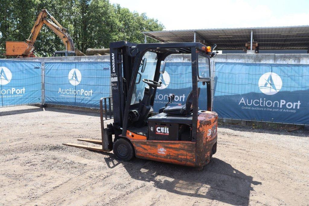 Doosan B15T-5 Electric Forklift 1500kg 3.3m 2011