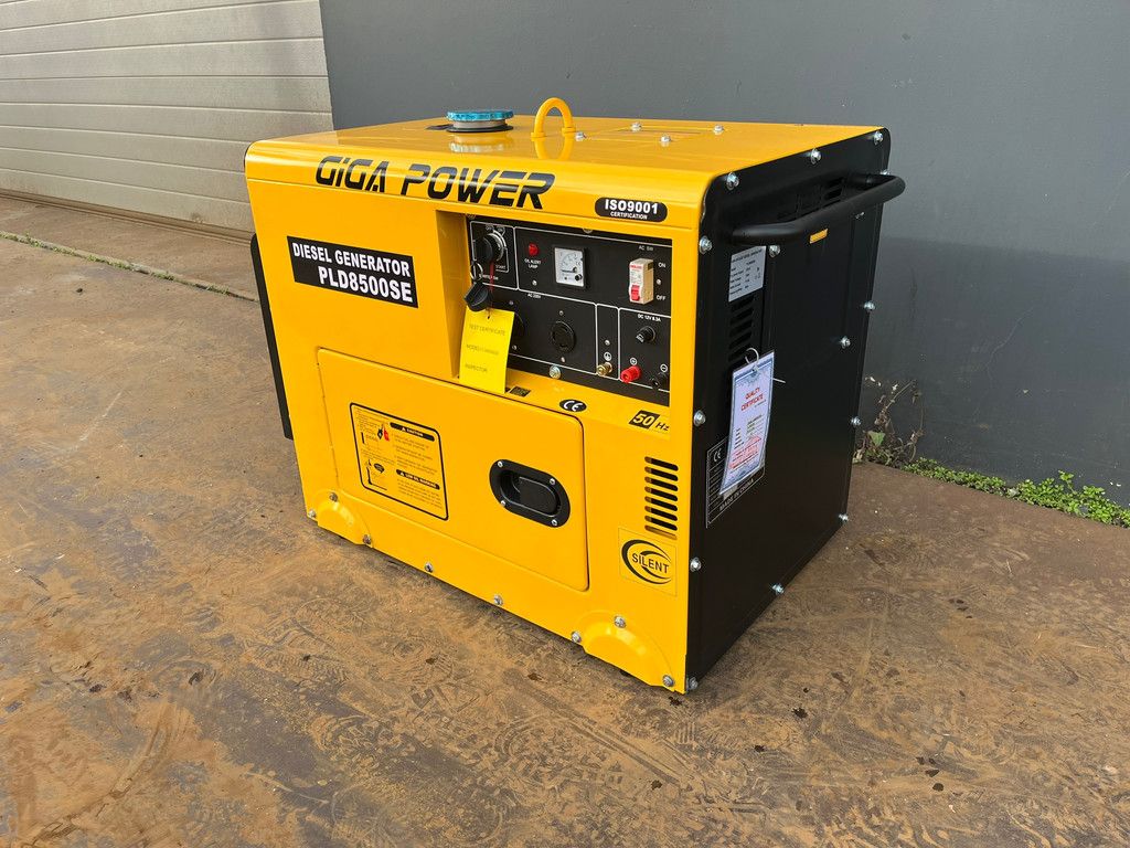 Giga power PLD8500SE 8 kVA silent generator