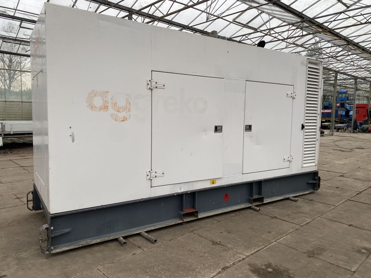 Industriele generator noodstroomvoorziening 300 KVA