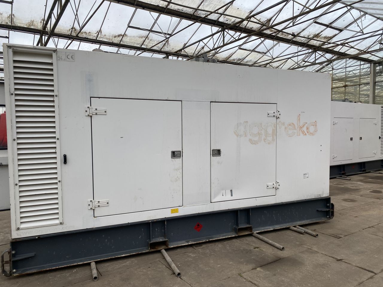 Industriele generator noodstroomvoorziening 300 KVA