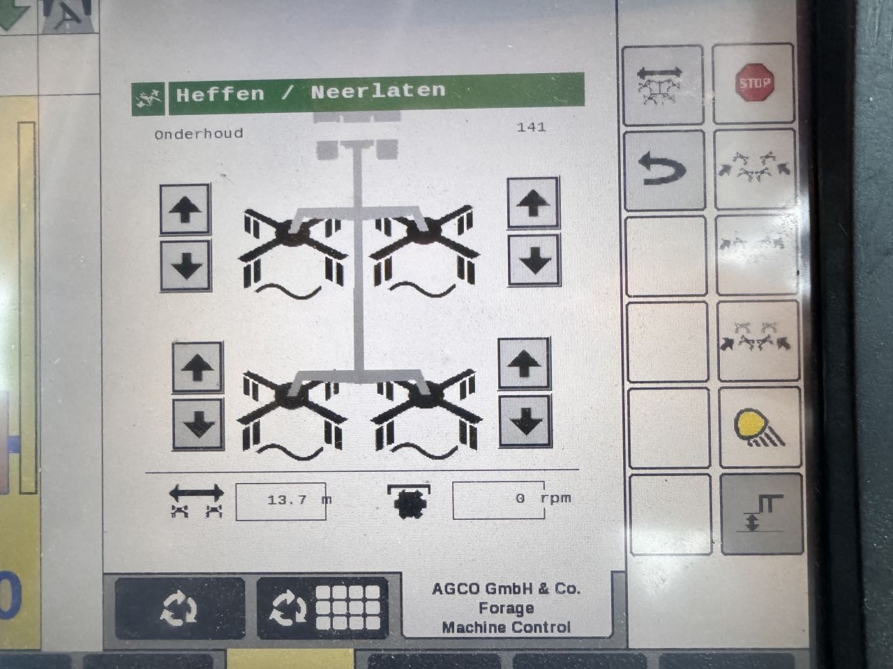 Fendt Former 14055 Pro hark Massey Ferguson Fella