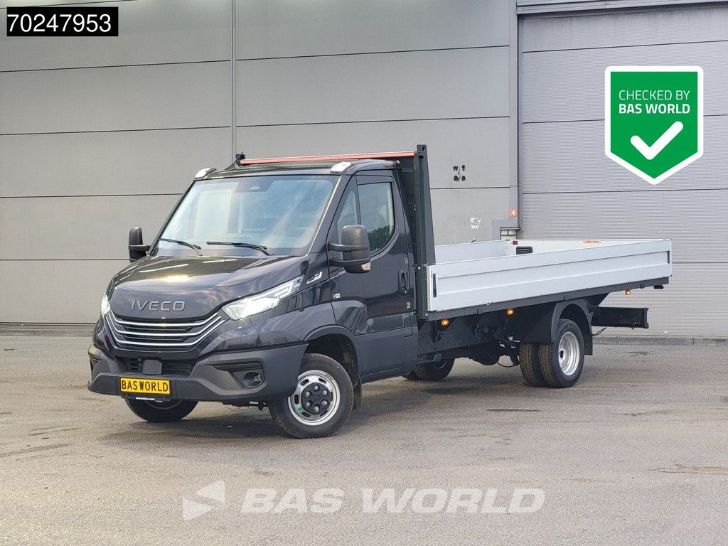 Iveco Daily 35C18 3.0L Automaat 180PK Open Laadbak 2025-Model Dubbellucht 3,5t Trekvermogen ACC LED Navi Euro6 Pritsche Pickup Airco