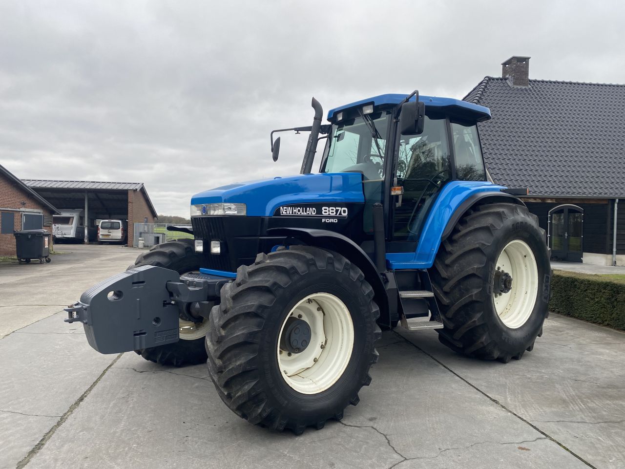 Mooie originele New holland ford 8870