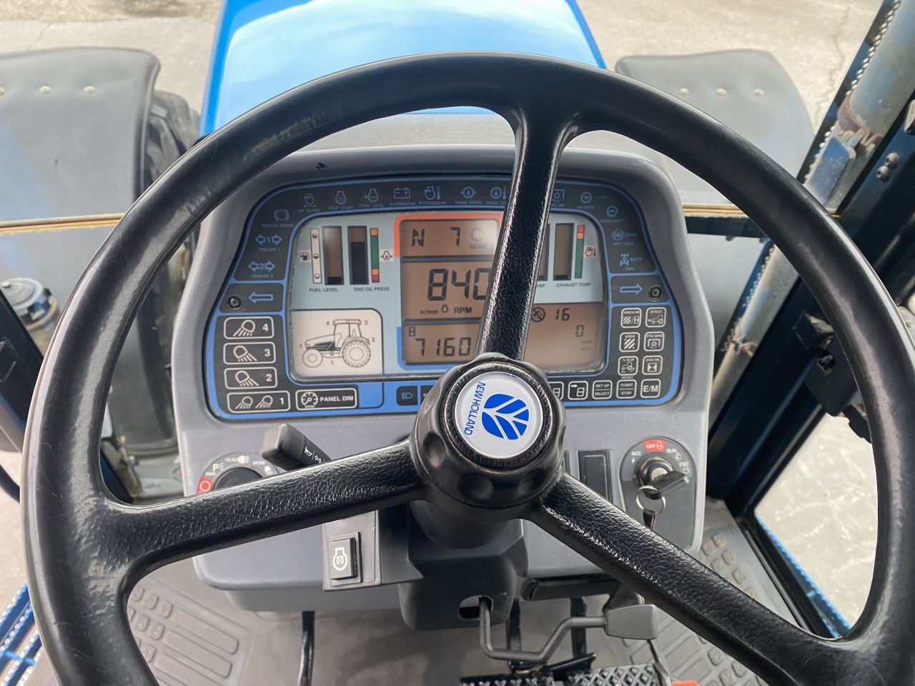 Mooie originele New holland ford 8870