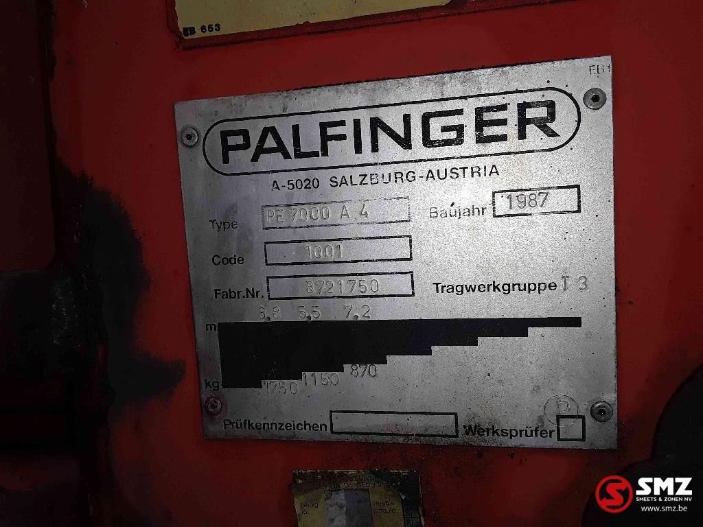 Man 12.192 palfingerpk 7000