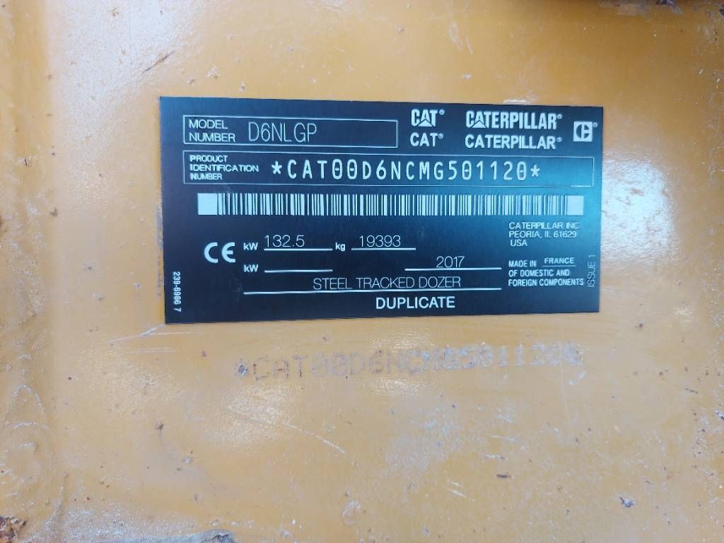 CAT D6N LGP (Ripper+GPS prepared)