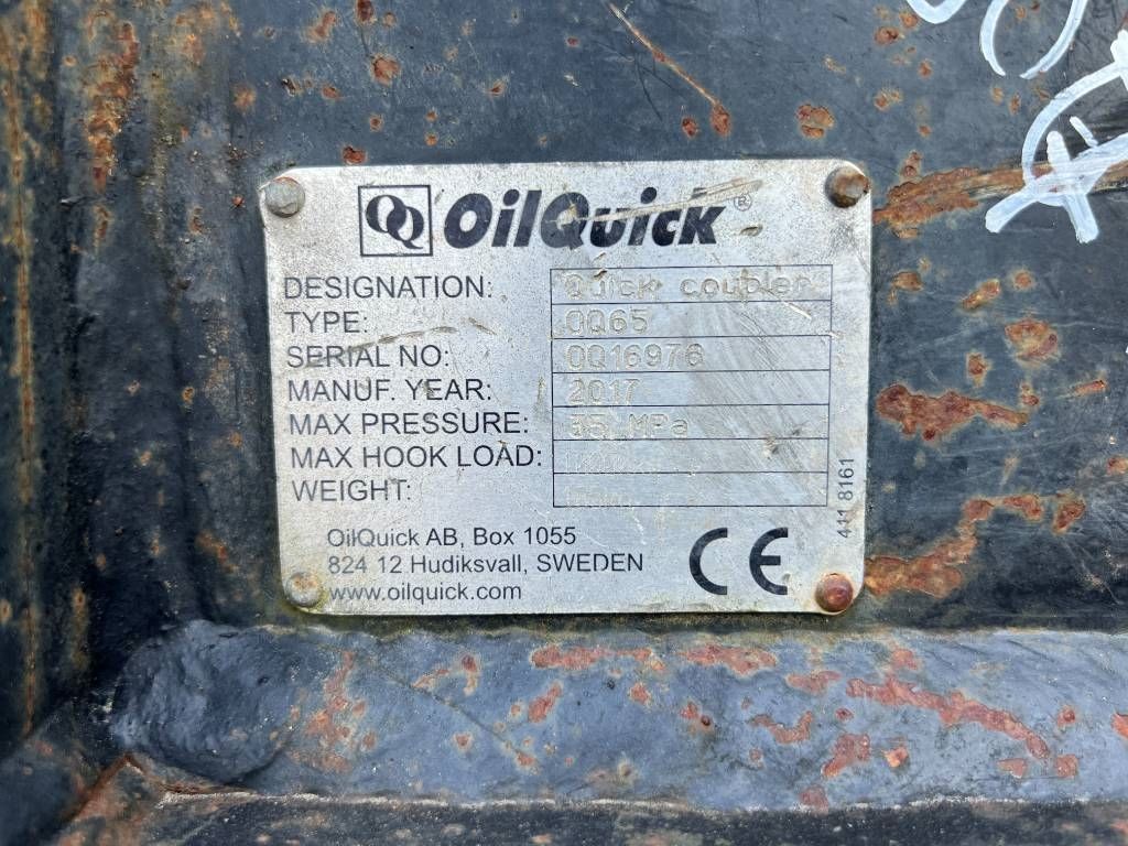 OilQuick OQ65 - 311F / 313F / 315F