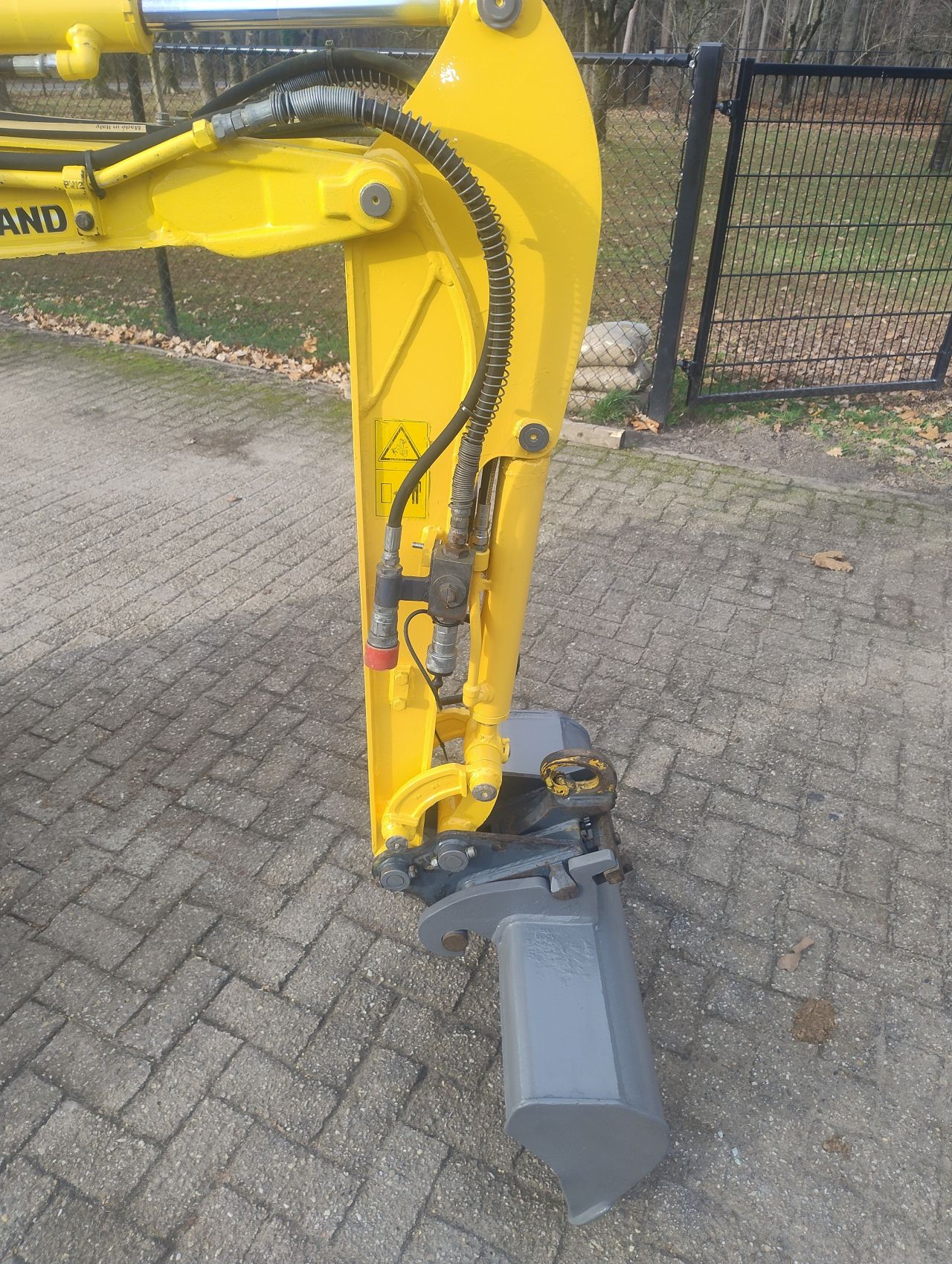 New holland minigraver kobelco e09 sr marge