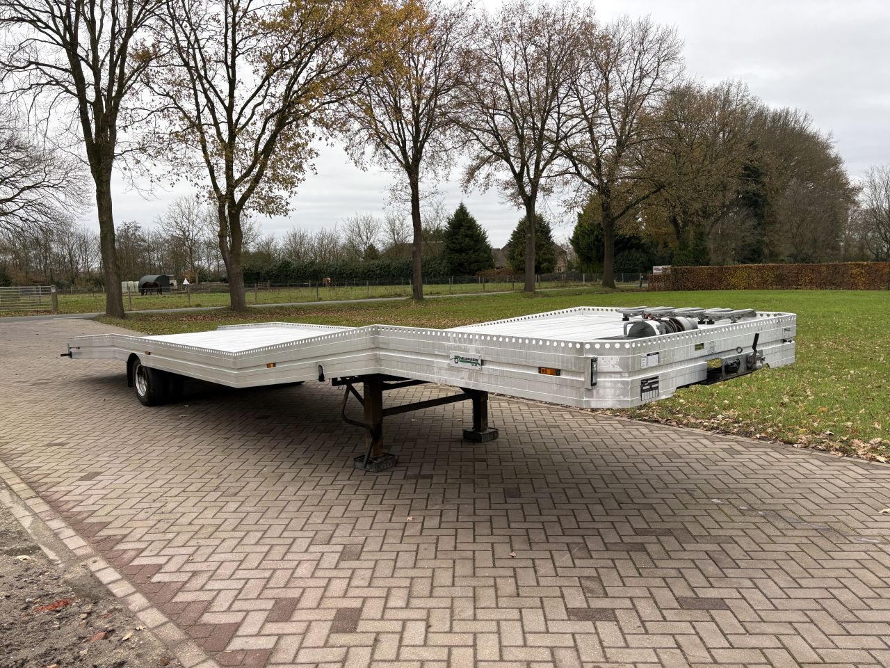 Be oplegger ambulance auto transporter Veldhuizen 5 ton (2018