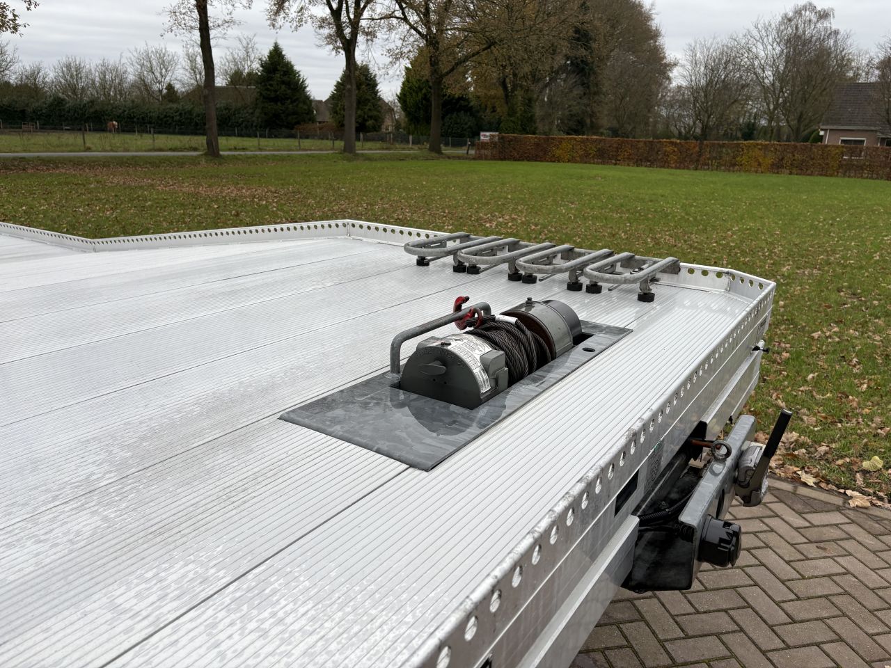 Be oplegger ambulance auto transporter Veldhuizen 5 ton (2018