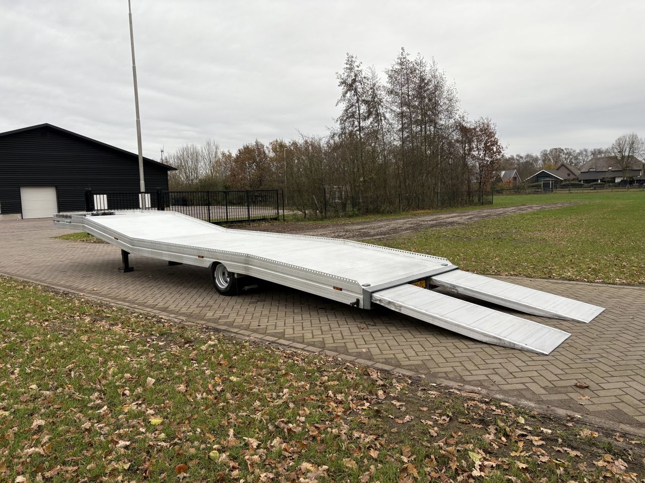 Be oplegger ambulance auto transporter Veldhuizen 5 ton (2018