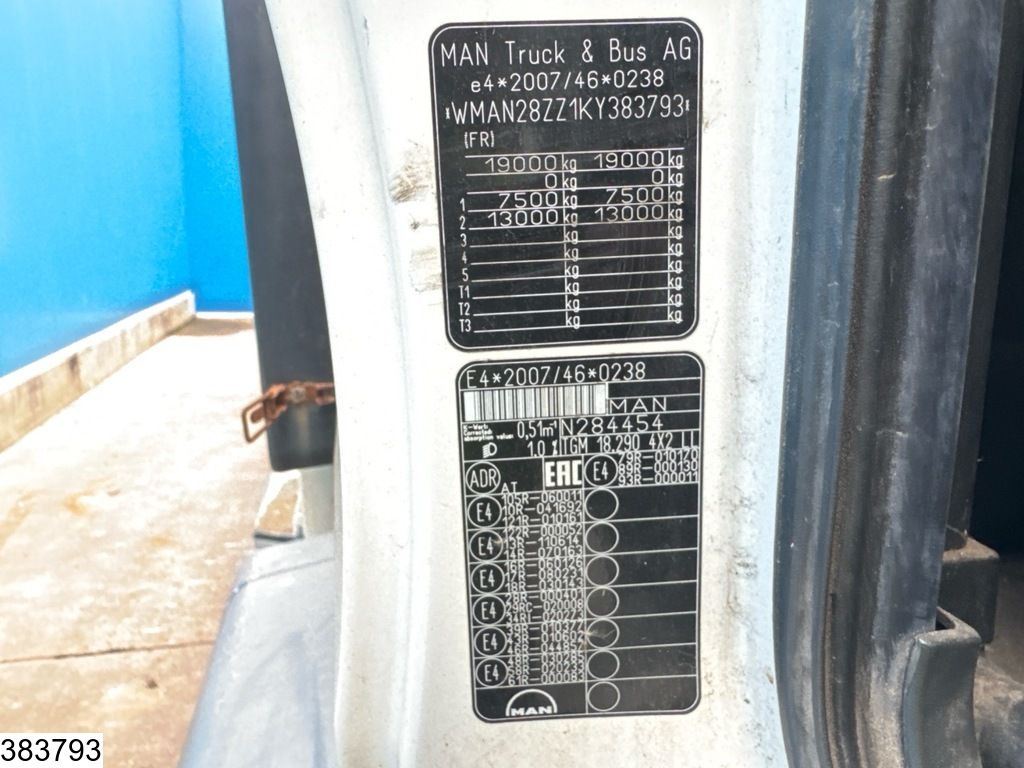 MAN TGM 18 290 EURO 6, Retarder, Truck driving