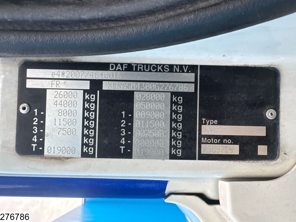 DAF CF 480 EURO 6d, ACC