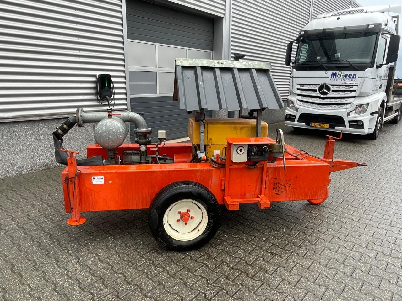 Caprari MEC MR 65 3/3A motorpompset met Hatz Silent dieselmotor