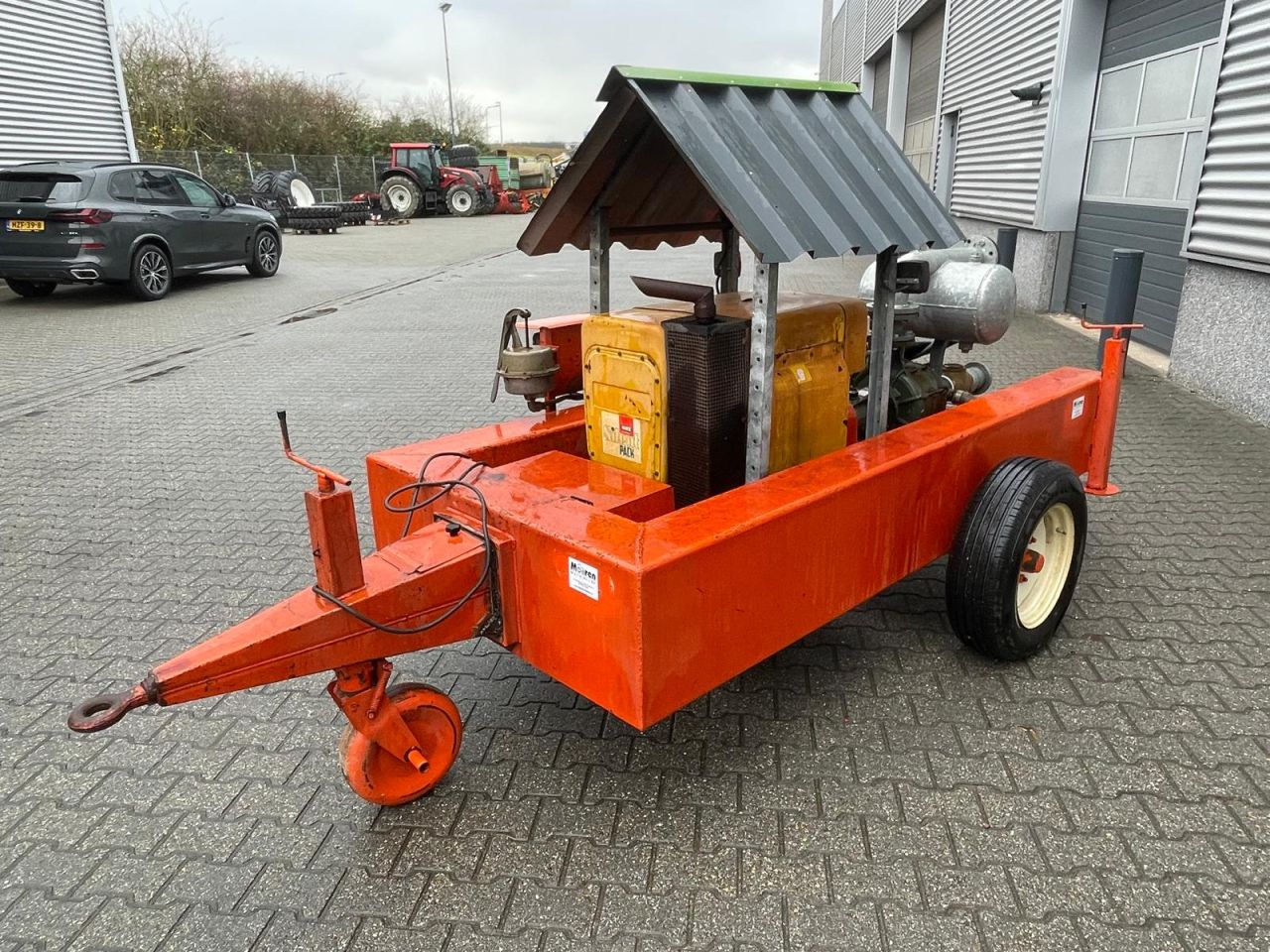 Caprari MEC MR 65 3/3A motorpompset met Hatz Silent dieselmotor