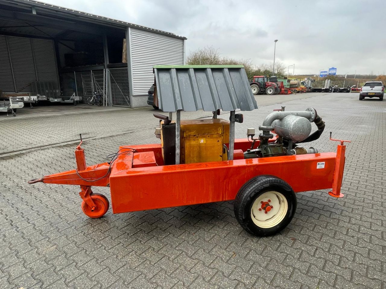 Caprari MEC MR 65 3/3A motorpompset met Hatz Silent dieselmotor
