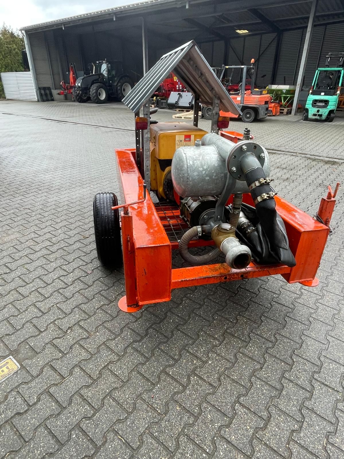 Caprari MEC MR 65 3/3A motorpompset met Hatz Silent dieselmotor