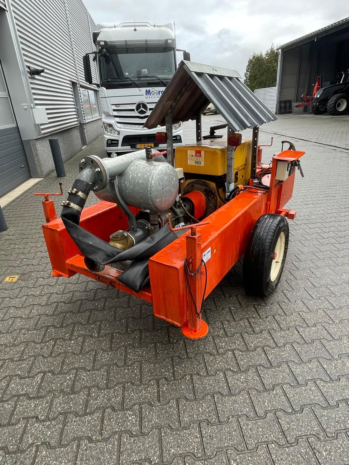 Caprari MEC MR 65 3/3A motorpompset met Hatz Silent dieselmotor
