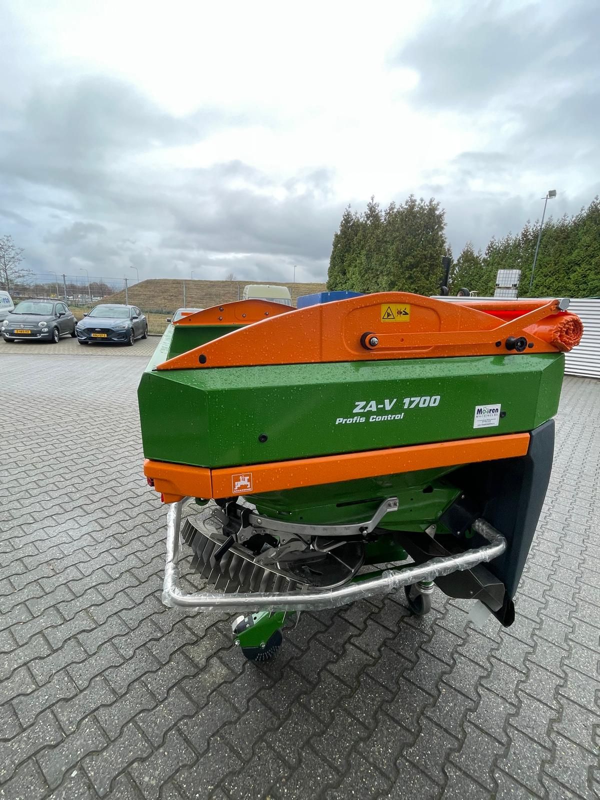 Amazone ZA-V1700 Profis Control kunstmestrooier met kantstrooier