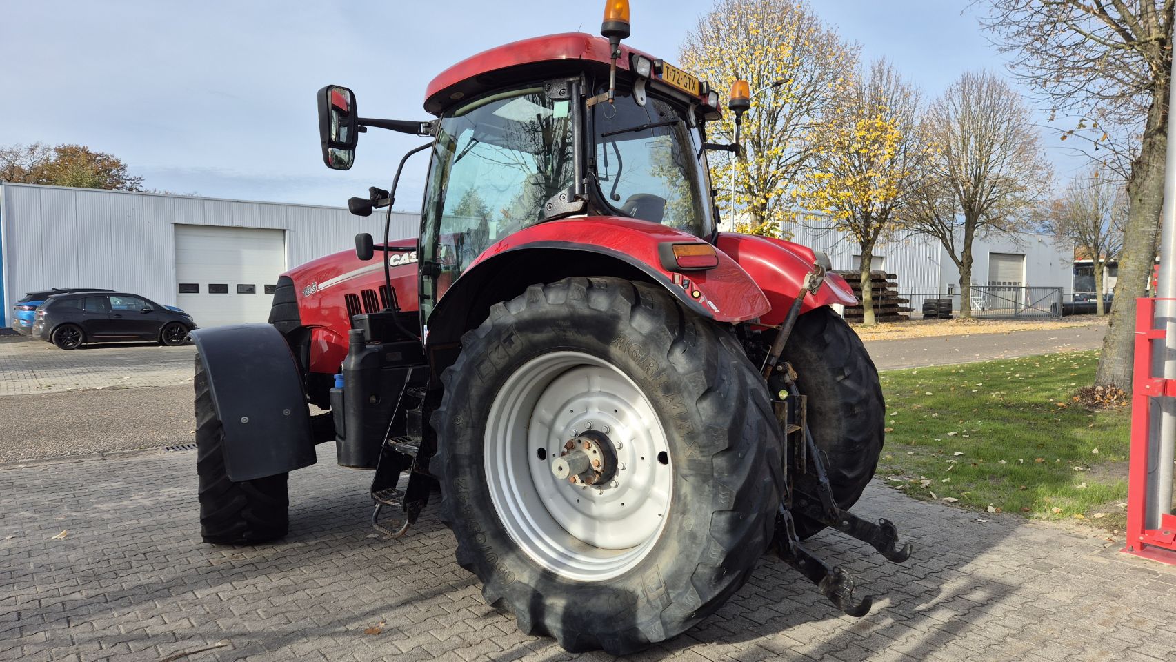 CASE-IH Puma 185 FP 50Kmh. Lucht, geveerde vooras en cabine