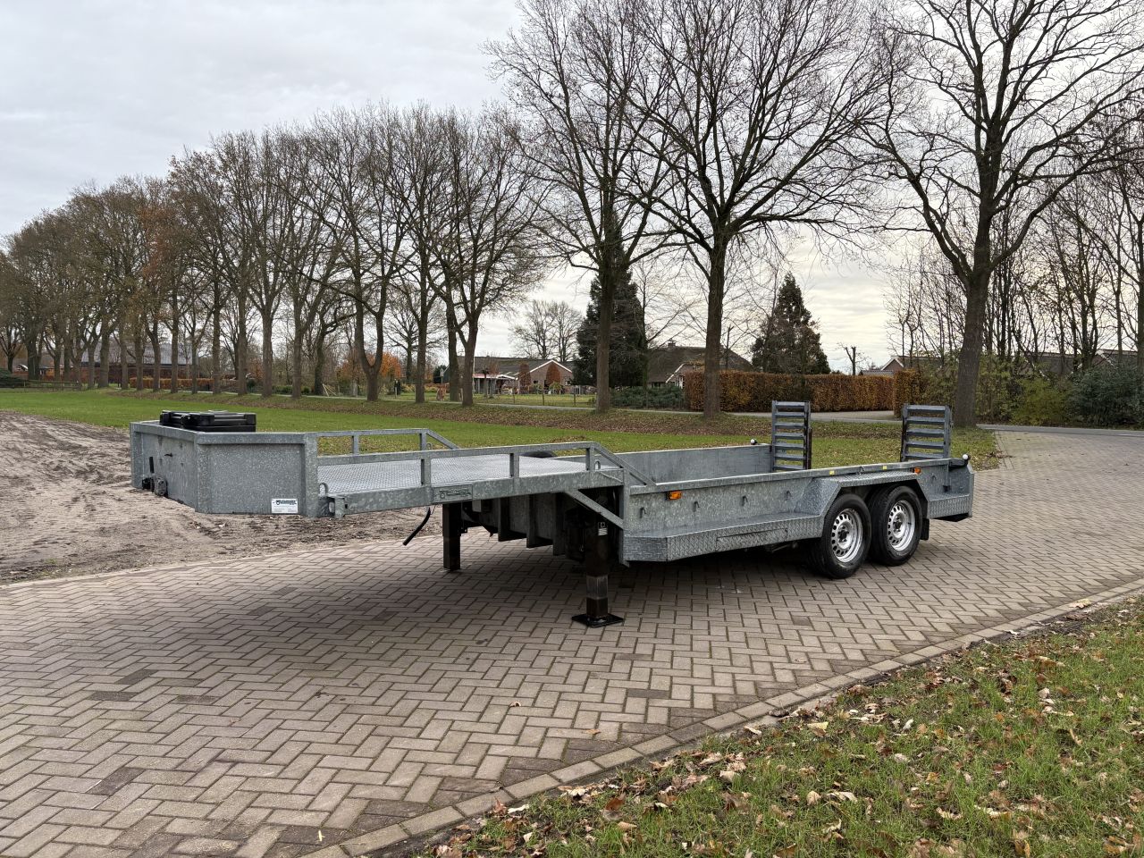 Be oplegger 5.2 TON kuip dieplader Veldhuizen