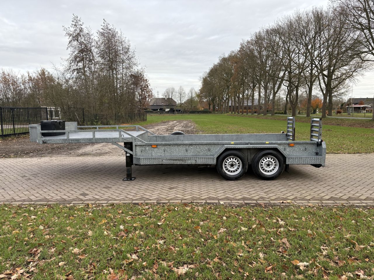 Be oplegger 5.2 TON kuip dieplader Veldhuizen