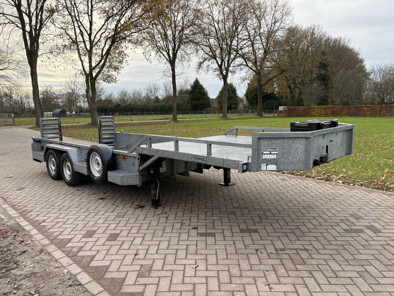 Be oplegger 5.2 TON kuip dieplader Veldhuizen