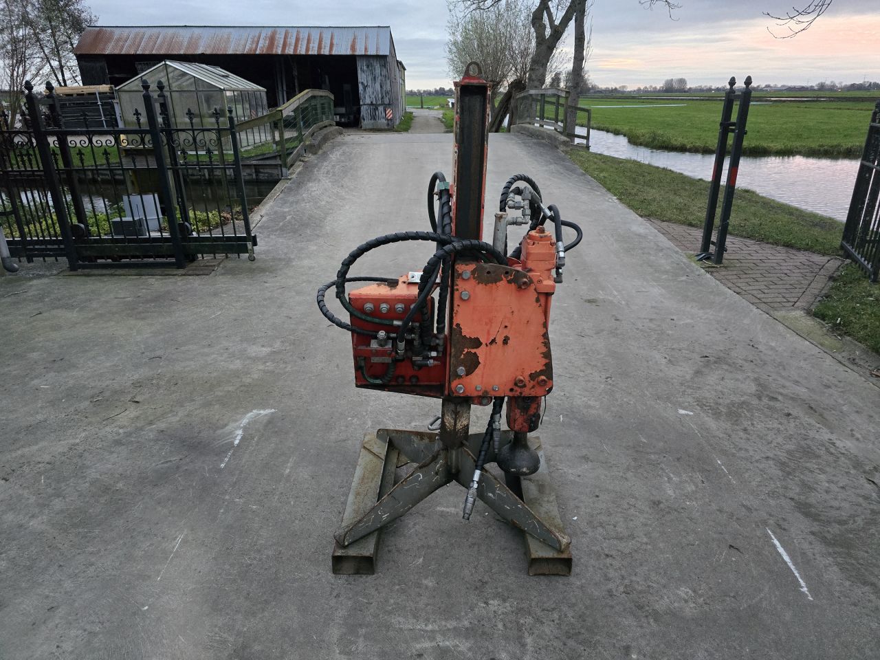 Rabaud hydraulische palen triller / drukker