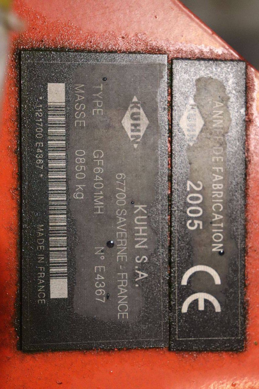 Hay tedder Kuhn GF6401MH 2005