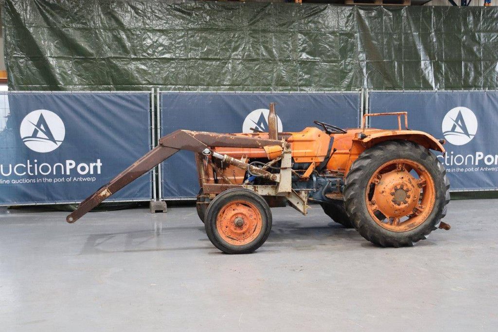 Tractor Fiat 450 Diesel 36hp with front loader