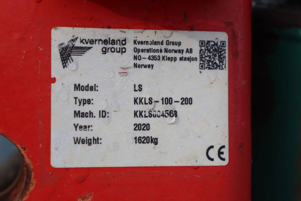 Reversible plow Kverneland KKLS-100-200 2020