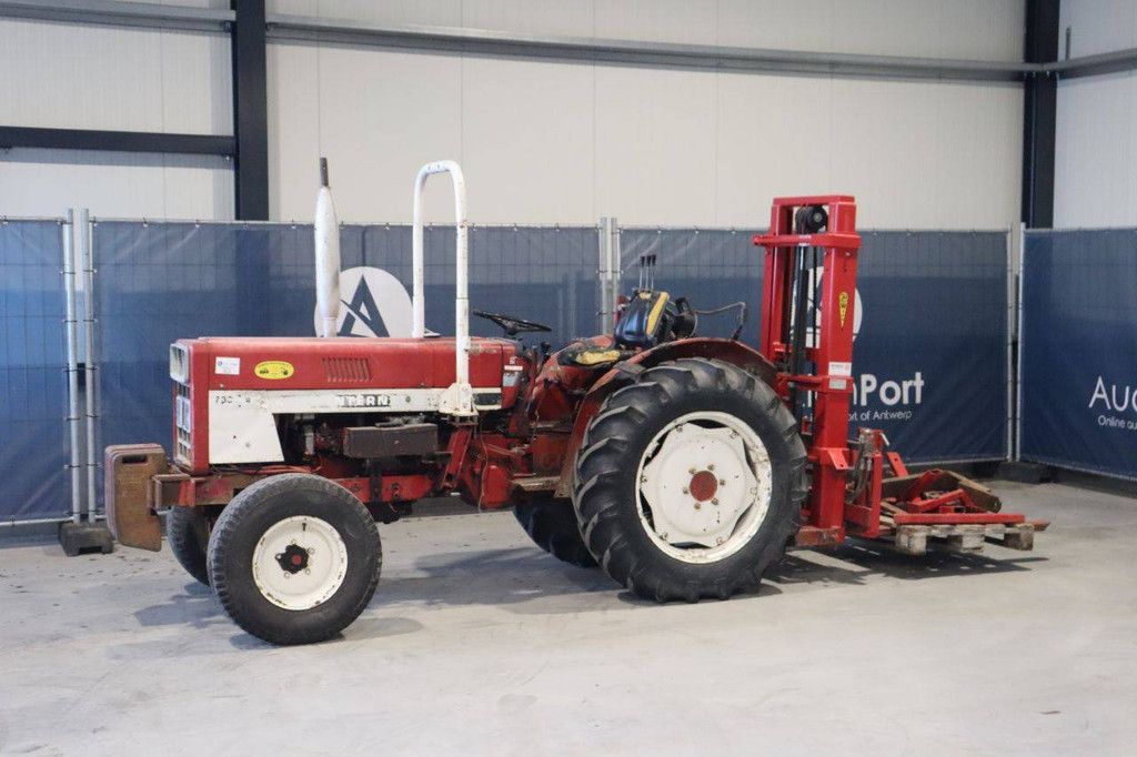 Mini tractor International 733 Diesel with WIFO Lift mast