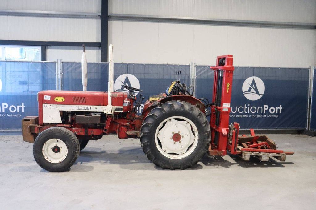 Mini tractor International 733 Diesel with WIFO Lift mast