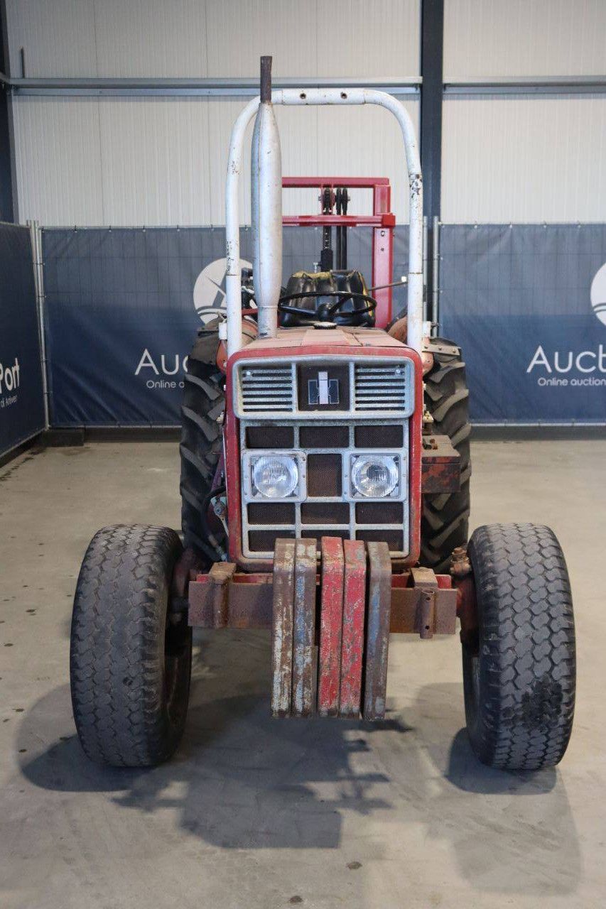 Mini tractor International 733 Diesel with WIFO Lift mast