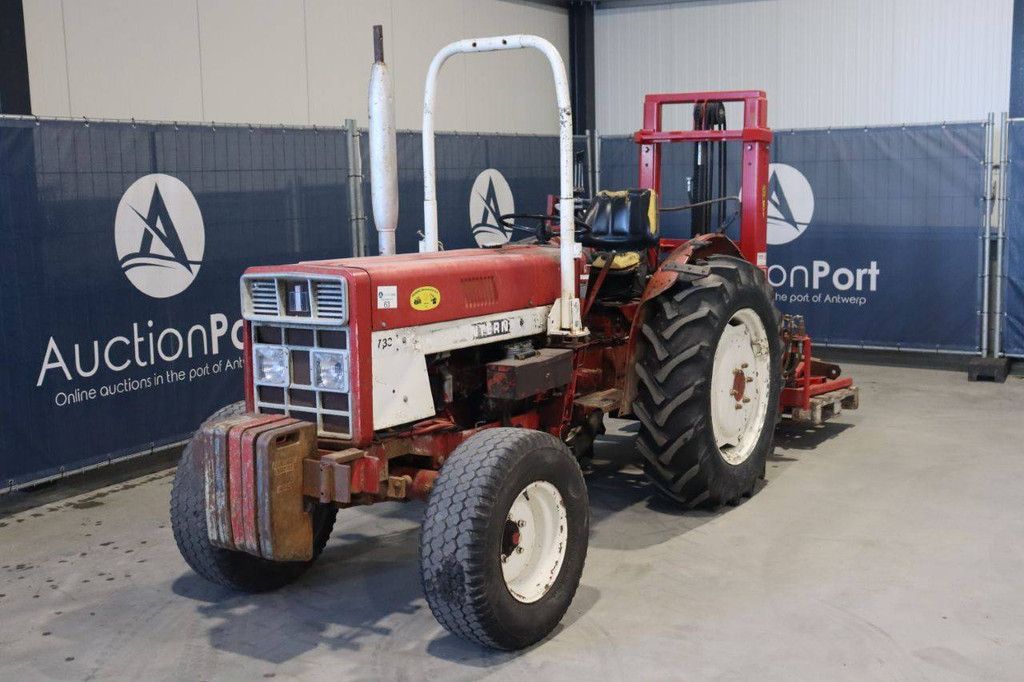 Mini tractor International 733 Diesel with WIFO Lift mast
