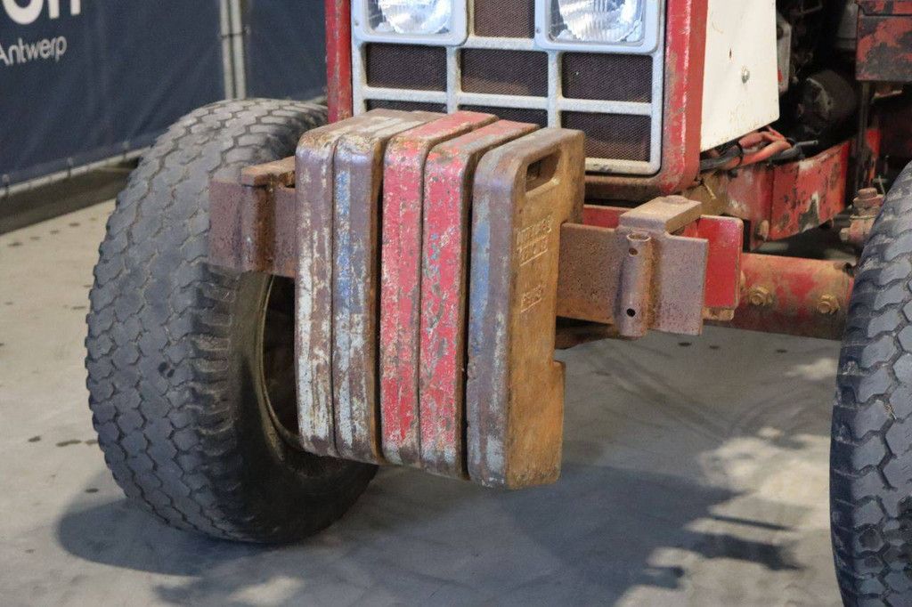 Mini tractor International 733 Diesel with WIFO Lift mast