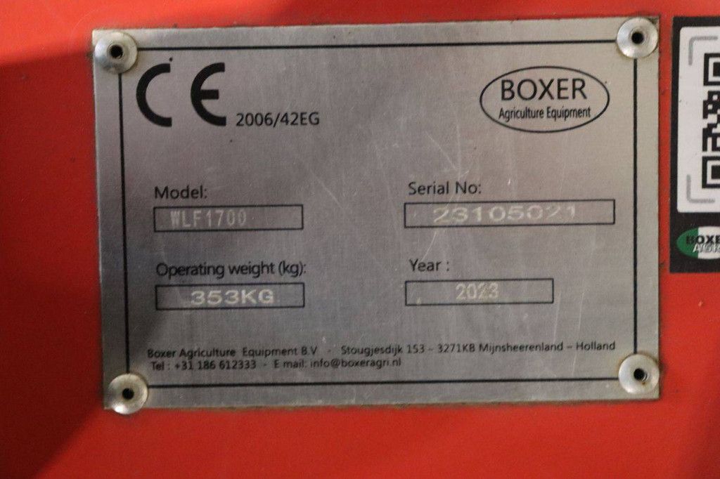 Mower Boxer WLF1700 2023