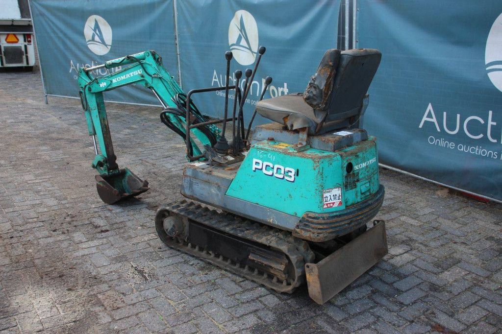 Mini excavator Komatsu PC03-1 Diesel 5.5kW