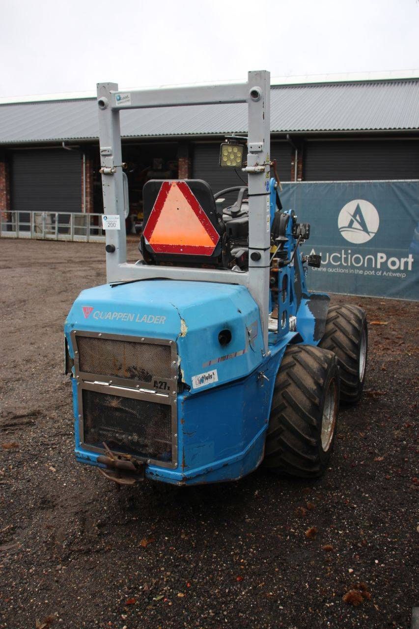 Articulated loader Quappen Charger A27X Diesel 27kW 2010