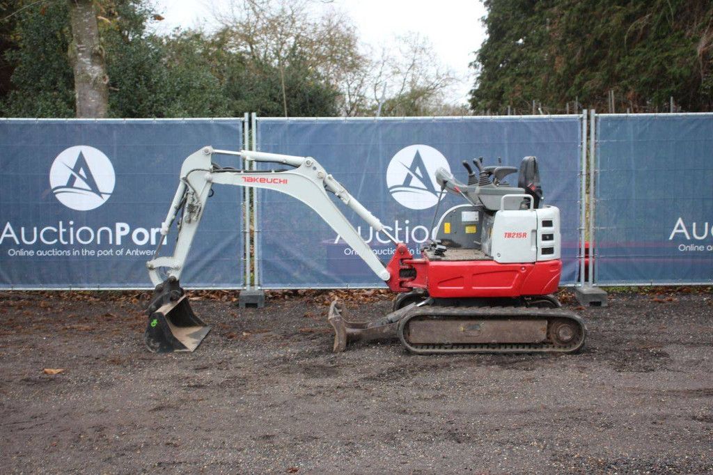 Mini excavator Takeuchi TB215R Diesel 11.5kW 2019
