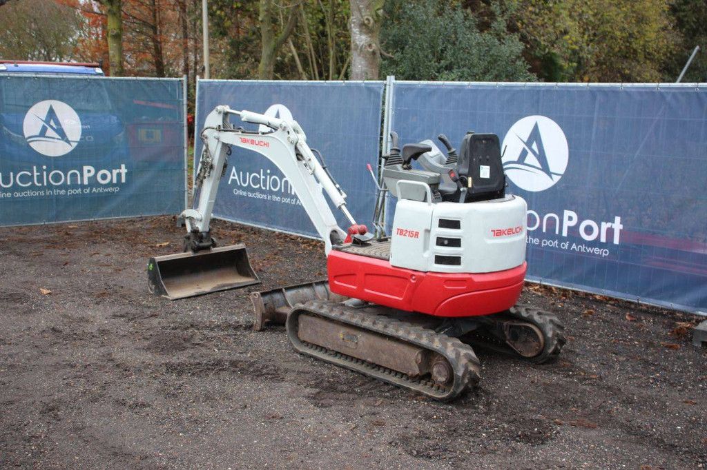 Mini excavator Takeuchi TB215R Diesel 11.5kW 2019