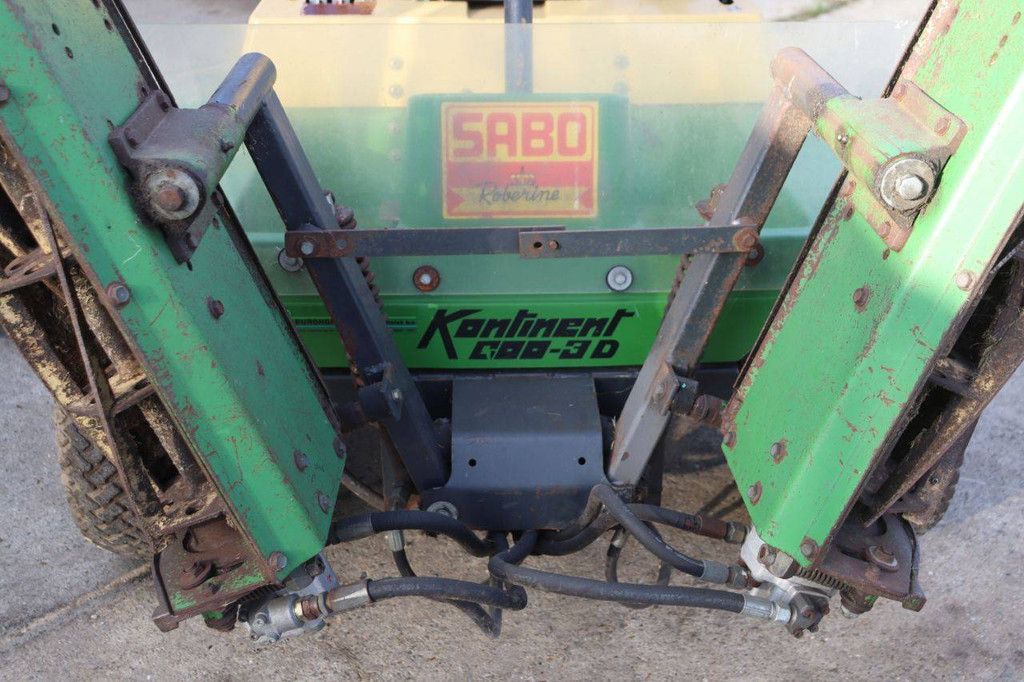 Sabo 480 Diesel-Aufsitzmäher, Baujahr 1989