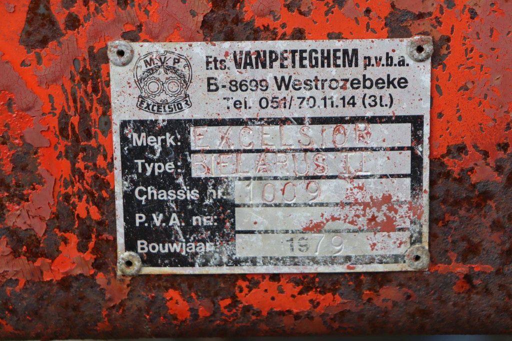Agricultural trailer Excelsior BELARUS 11 1979