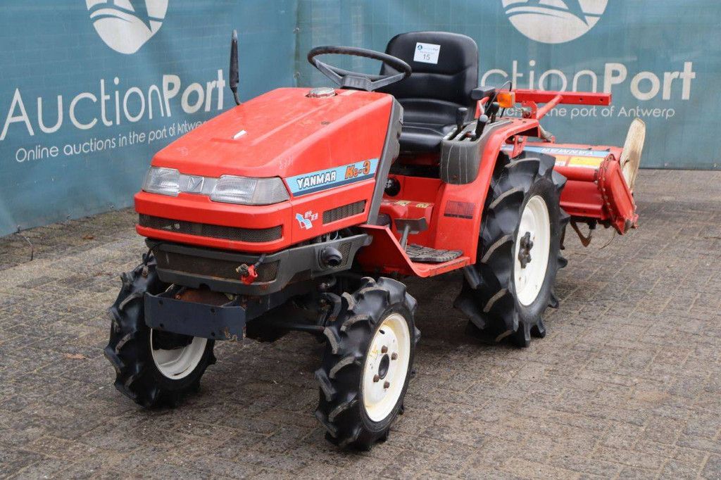 Mini tractor Yanmar Ke-3 Diesel 13.5hp with cultivator