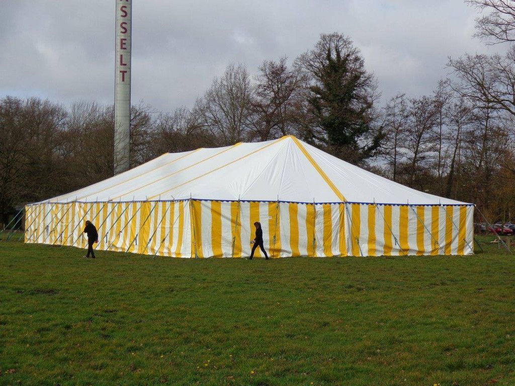 Span tent 16x50m